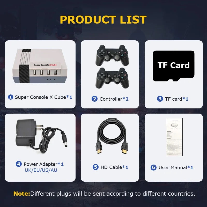 Super Console X Retro Game Console